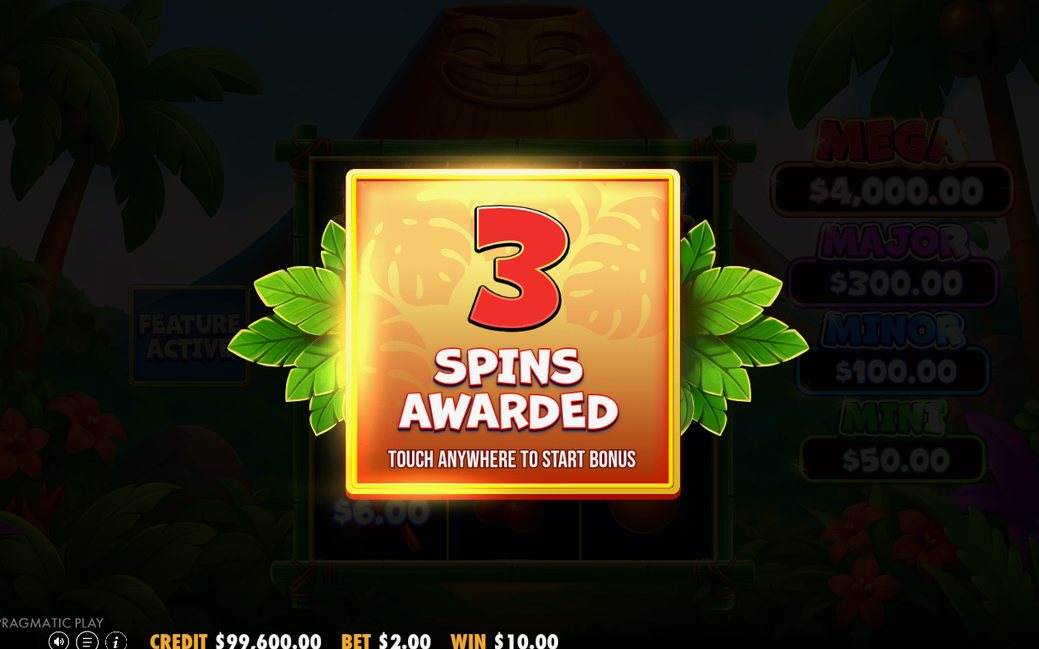 Respins Feature with multipliers on reels 1 and 3